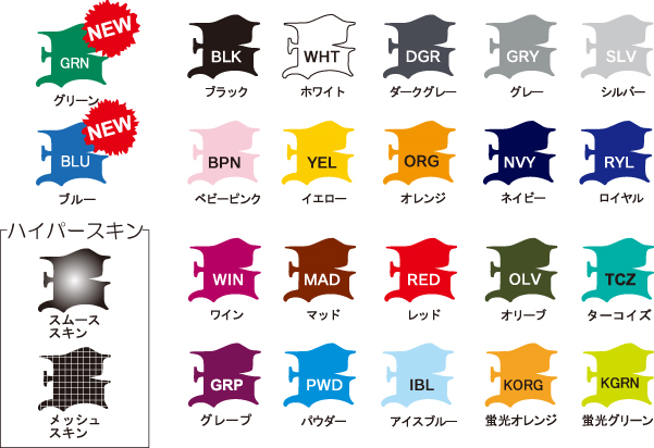 カラーチャート